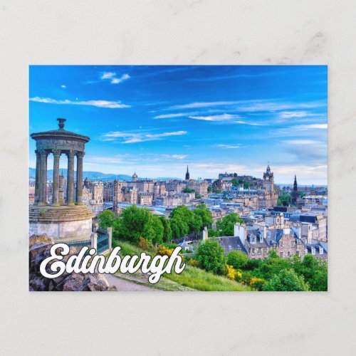 Edinburgh Scotland United Kingdom Postcard
