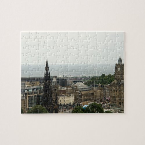 Edinburgh Skyline 001 Jigsaw Puzzle