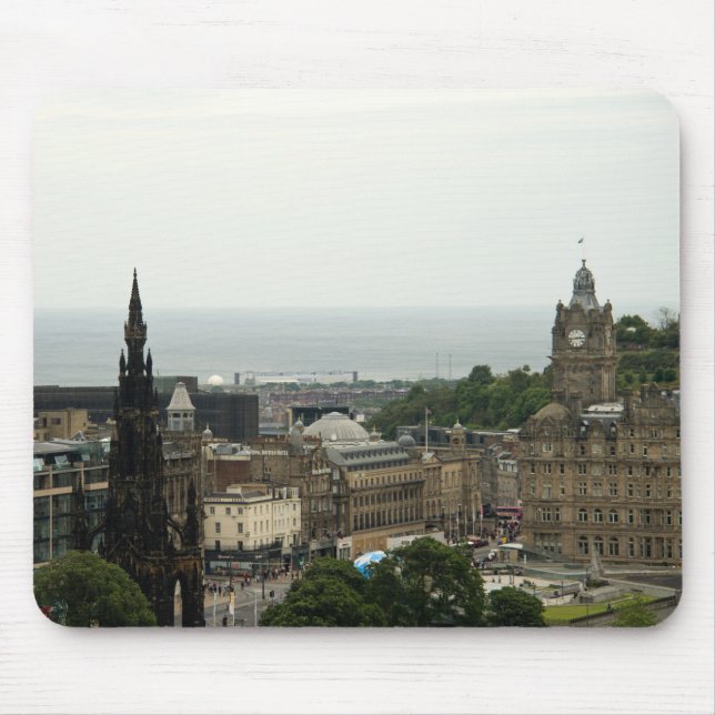 Edinburgh Skyline 001 Mouse Pad (Front)