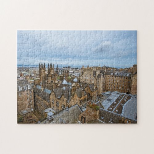 Edinburgh skyline Edinburgh Scotland Jigsaw Puzzle