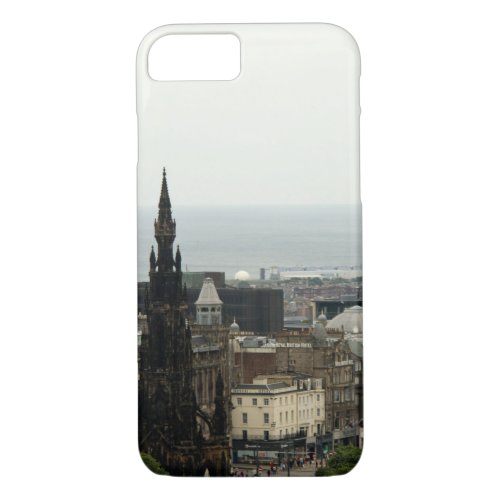 Edinburgh Skyline Scott Monument iPhone 87 Case