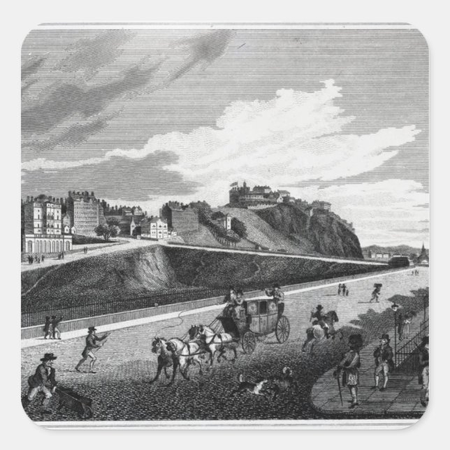 Edinburgh Square Sticker (Front)