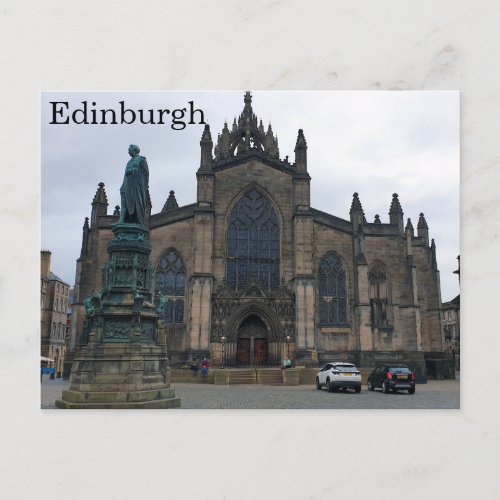 Edinburgh _ St Giles Cathedral Postcard
