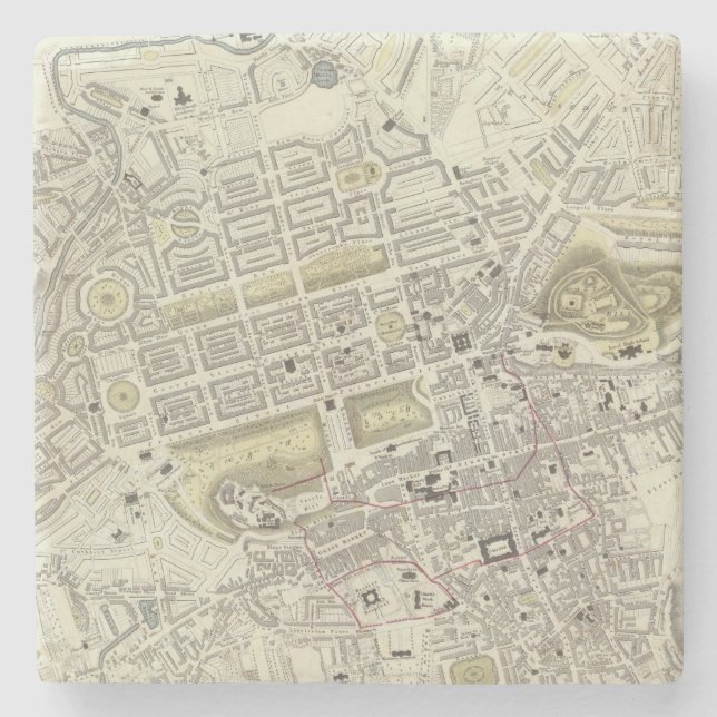 Edinburgh Stone Coaster (Front)