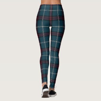 Edinburgh University Tartan Leggings | Zazzle