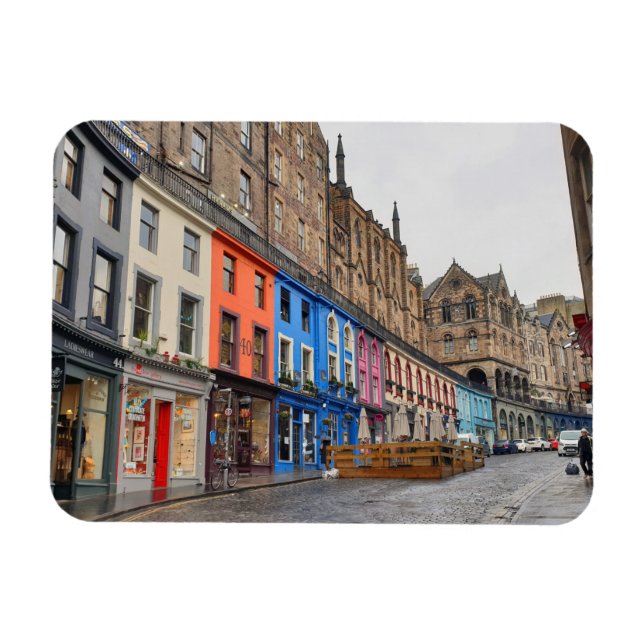 Edinburgh - Victoria Street Magnet (Horizontal)