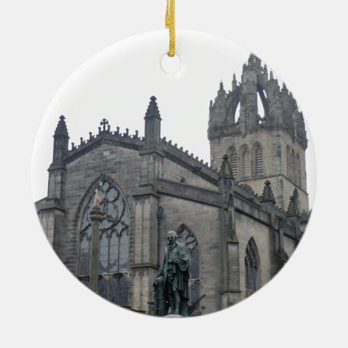 Edinburghs St Giles Cathedral Ceramic Ornament