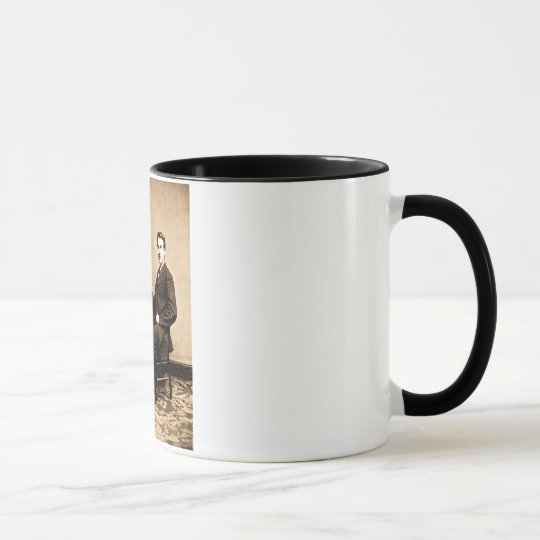 Edison and His Phonograph 1887 Mug