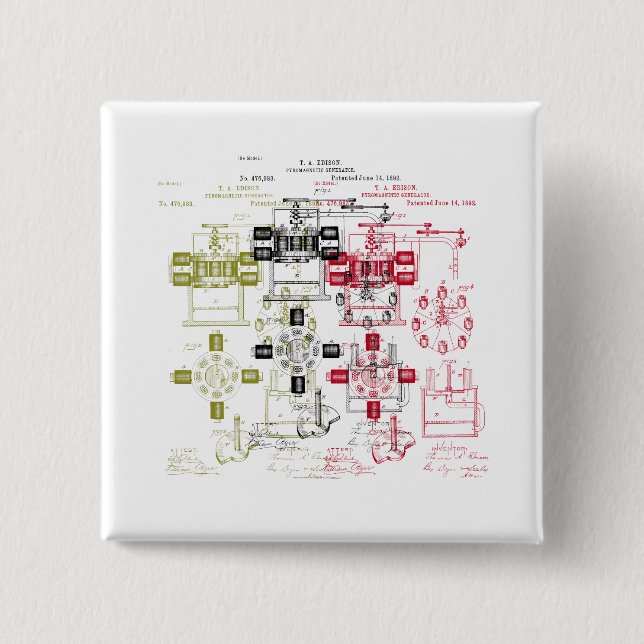 Edison generator button (Front)