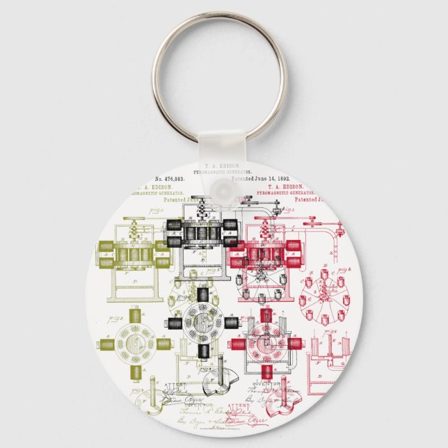 Edison generator keychain (Front)