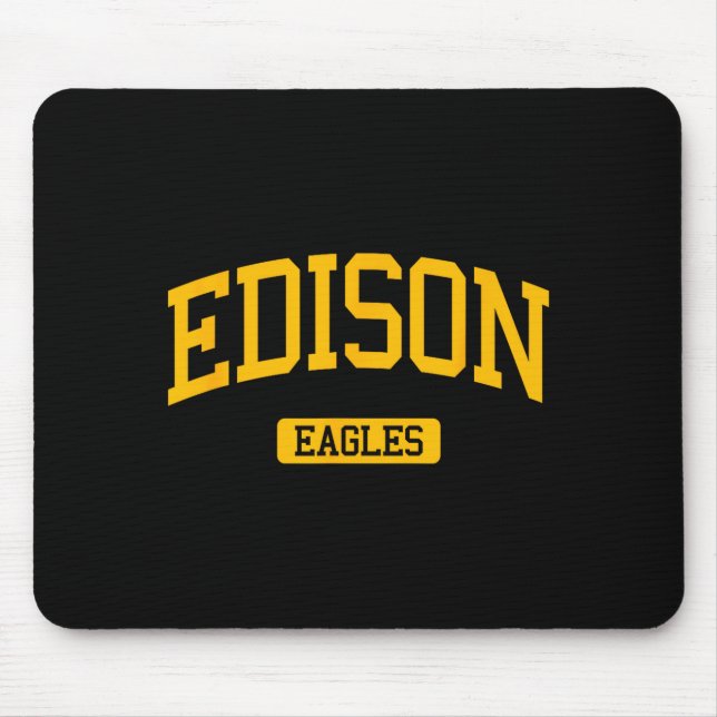 Edison High School Hs Edison Nj Varsity Srts  Mouse Pad (Front)