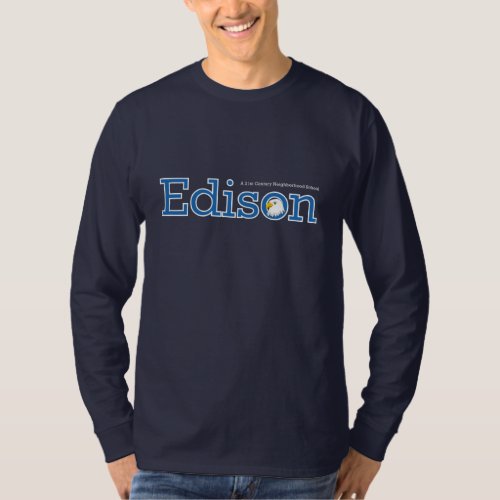 Edison Long Sleeve dark T_Shirt