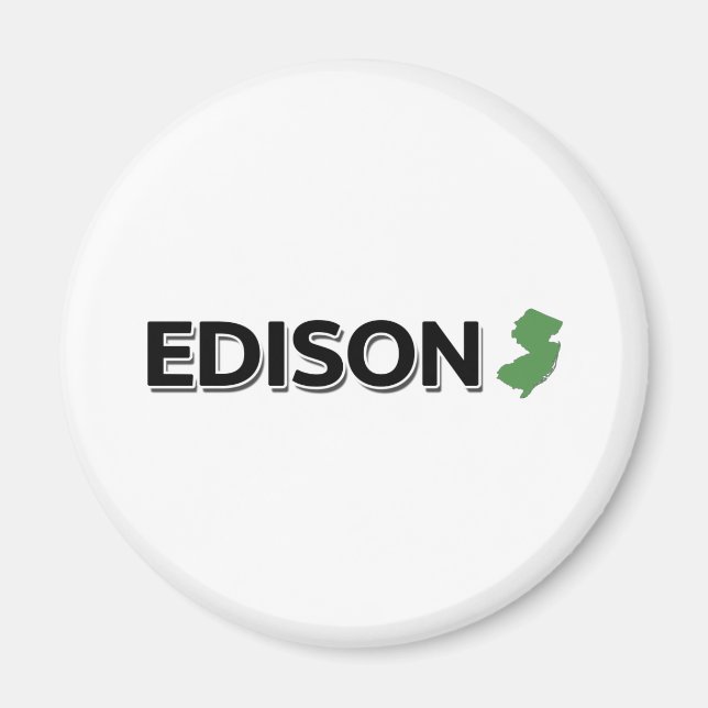 Edison, New Jersey Magnet (Front)