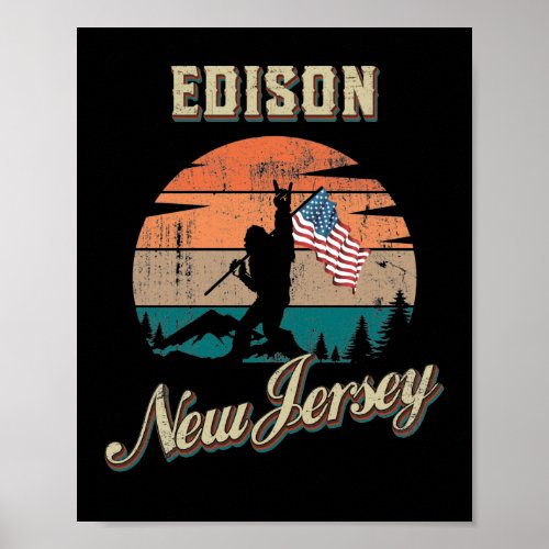 Edison New Jersey Poster