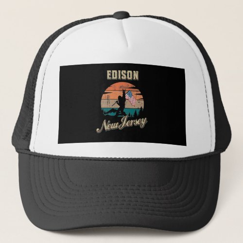Edison New Jersey Trucker Hat
