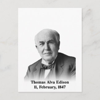 Edison Postcard