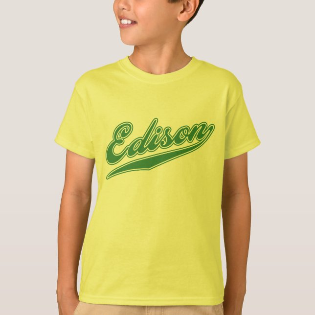 Edison Script T-Shirt (Front)