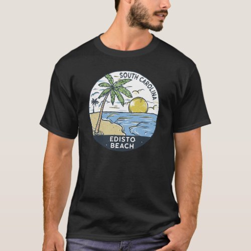 Edisto Beach South Carolina Vintage  T_Shirt