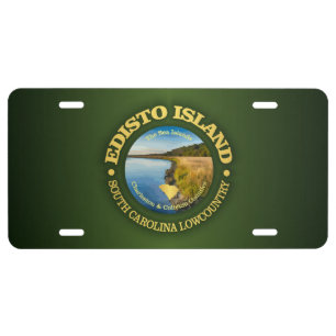 Edisto Island (C) License Plate