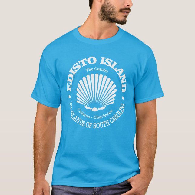 Edisto Island (seashell) T-Shirt (Front)