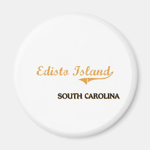 Edisto Island South Carolina Classic Magnet