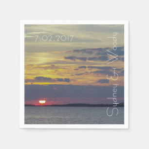 Edisto Island Sunset Napkins