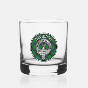 [EDIT] Clan Davidson Crest & Tartan Whiskey Glass