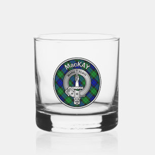 [EDIT] Clan MacKay Crest & Tartan Whiskey Glass