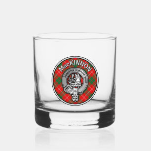 [EDIT] Clan MacKinnon Crest & Tartan Whiskey Glass