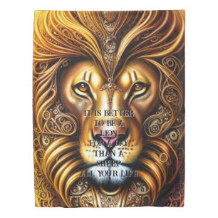 Edit/delete Text - Amazingly Beautiful Golden Lion Duvet Cover