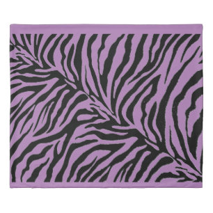 Edit Design - Change Background Color Zebra Duvet Cover