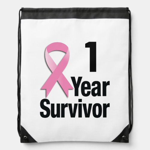 Edit_the_Year Breast Cancer _ 1 yr Drawstring Bag