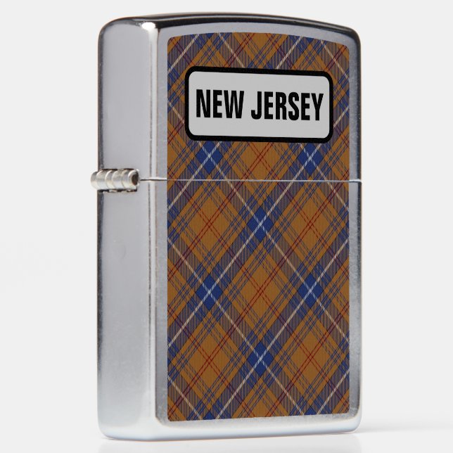 [EDIT] US State - New Jersey Tartan Zippo Lighter (Right)