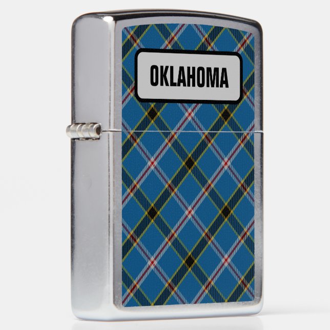 [EDIT] US State Oklahoma Tartan Zippo Lighter (Right)