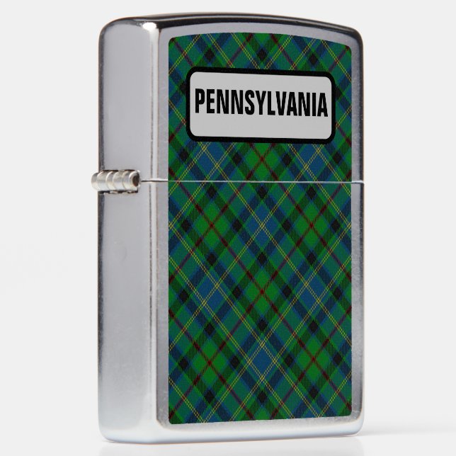 [EDIT] US State Pennsylvania Tartan Zippo Lighter (Right)