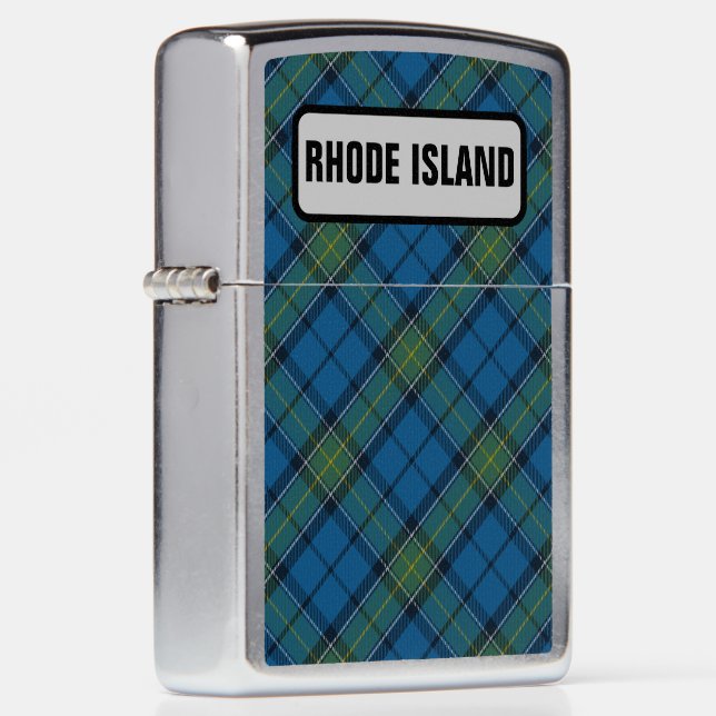 [EDIT] US State Rhode Island Tartan Zippo Lighter (Right)