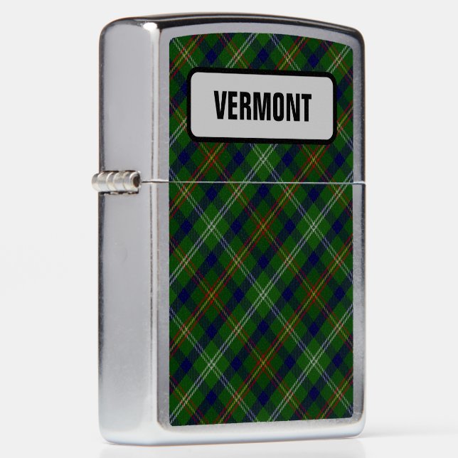 [EDIT] US State Vermont Tartan Zippo Lighter (Right)