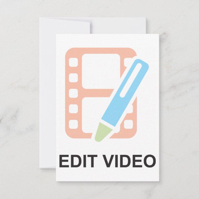 Edit Video Invitations (Front)