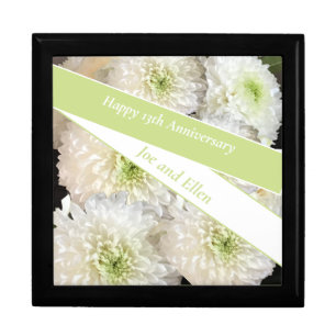 Editable 13th Wedding Anniversary, Gift Box