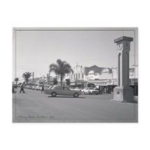 Editable 1970s Australia Vintage Travel