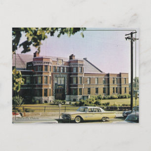 Editable 1970s Canada Travel Postcard