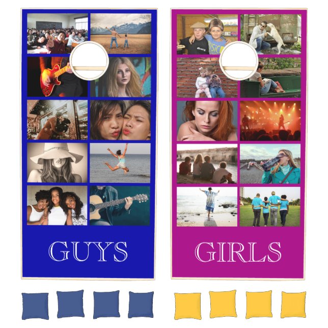 Editable 20 photo couples wedding games (Set)