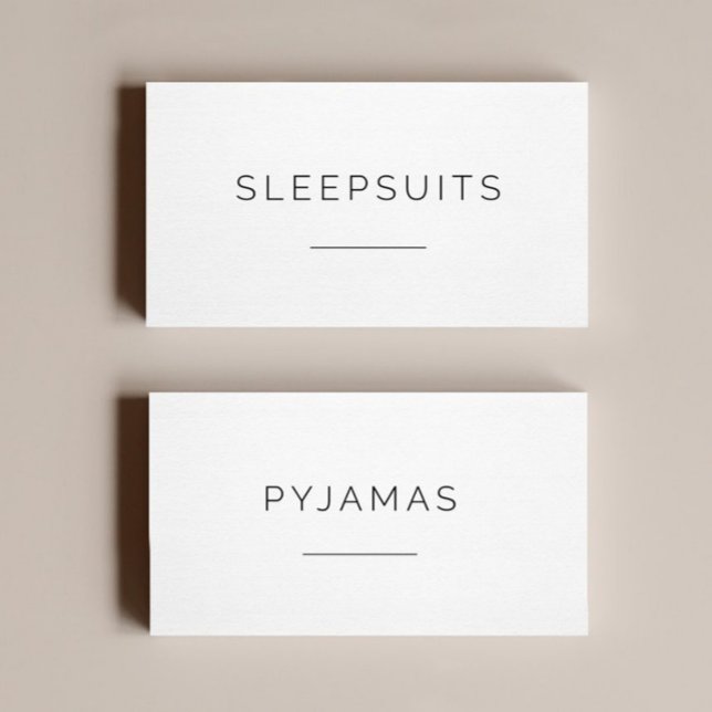 Editable Adult Clothes Drawer 3.5x2 Inch Label Set (Creator Uploaded)