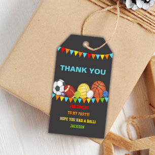 Editable All-Star Party Favor Labels