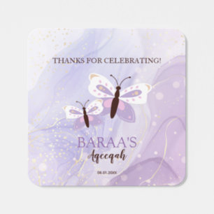 Editable Aqiqah for Baby girl Sticker