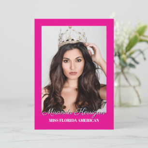 Editable Autograph Card Prints - Dark Background