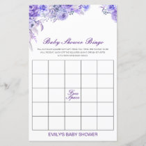 Editable Baby Bingo Baby Shower Game PRINTED