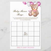 Editable Baby Bingo Baby Shower Game PRINTED