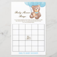 Editable Baby Bingo Baby Shower Game PRINTED