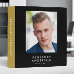 Editable Background Color Actor Model Portfolio<br><div class="desc">Binder that you can personalize with your own photo on the front featuring editable background color (click customize to change the front, back and spine background color) that is perfect for an actor/model portfolio. Personalize it by replacing the placeholder text and replace the sample/placeholder photo with your own photo. For...</div>